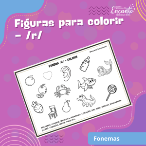 Para colorir! - fonema /r/